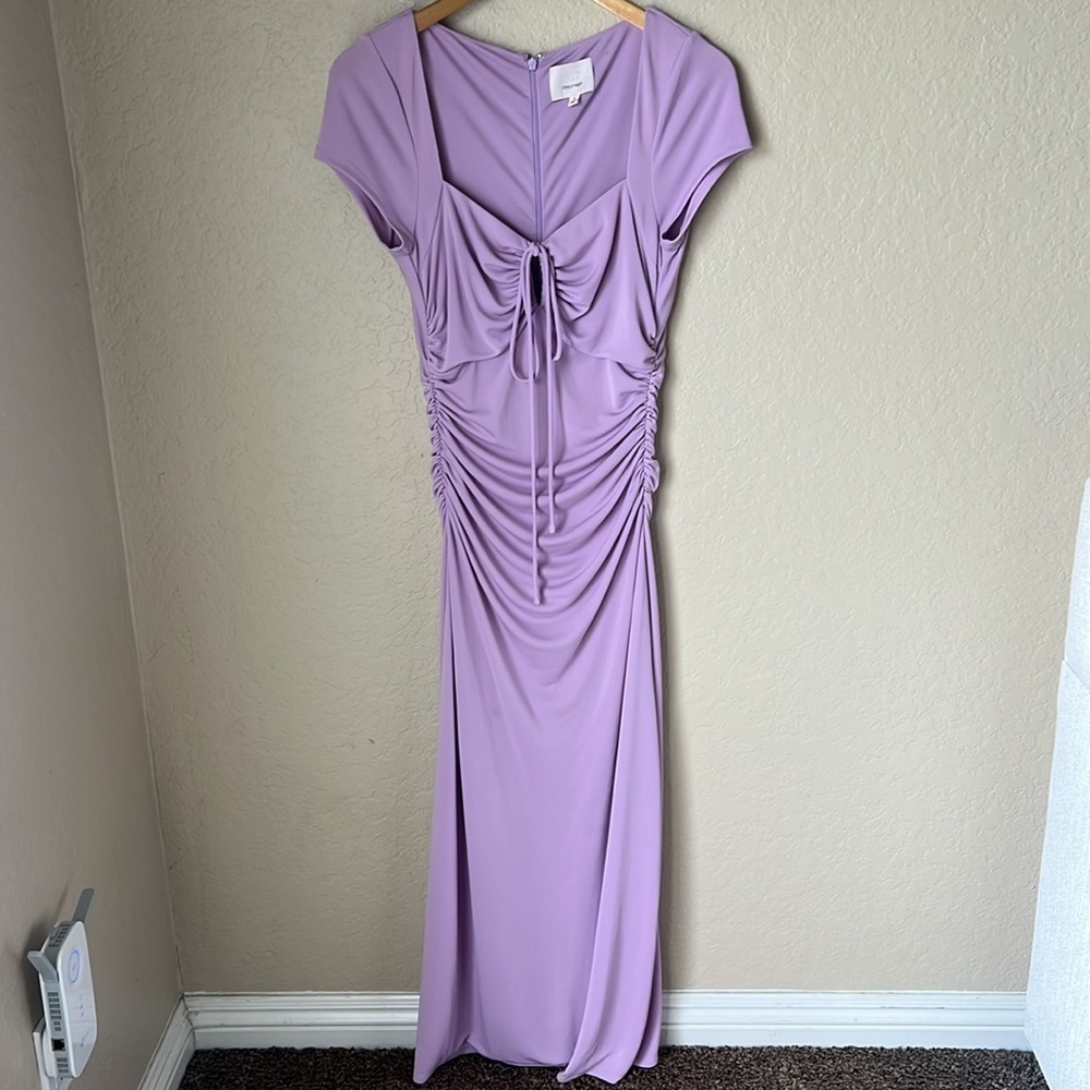 Cinq a sept purple Janis midi dress - Picture 5 of 13